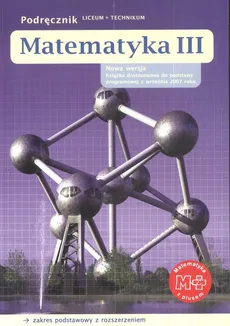Matematyka z plusem 3 Podręcznik Zakres podstawowy i rozszerzony - Outlet - Małgorzata Dobrowolska, Marcin Karpiński, Jacek Lech