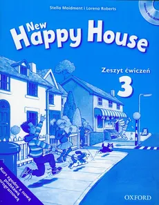 New Happy House 3 Zeszyt ćwiczeń z płytą CD - Stella Maidment, Lorena Roberts