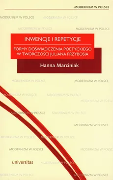 Inwencje i repetycje - Hanna Marciniak