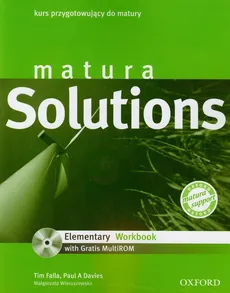Matura Solutions Elementary Workbook z płytą CD - Paul Davies, Tim Falla