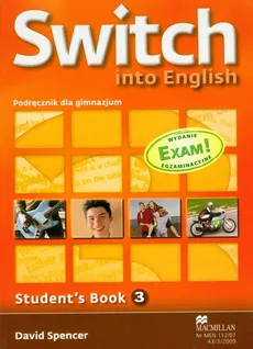 Switch into English 3 Podręcznik + CD - David Spencer