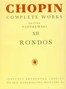 Chopin Complete Works XII Rondos - Outlet