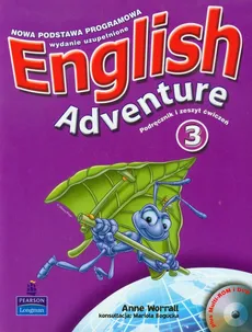 English Adventure 3 Podręcznik i zeszyt ćwiczeń + CD i DVD - Anne Worrall