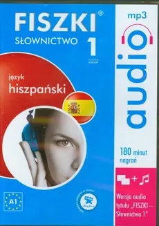 FISZKI audio Język hiszpański Słownictwo 1 - Outlet