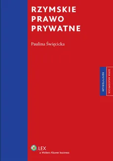 Rzymskie prawo prywatne Repetytorium - Outlet - Paulina Święcicka