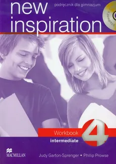 New Inspiration 4 Intermediate Workbook + 2 CD - Outlet - Judy Garton-Sprenger, Philip Prowse