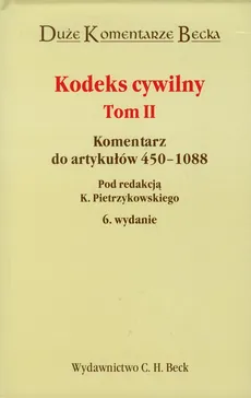 Kodeks Cywilny Tom 2 - Outlet - Zbigniew Banaszczyk, Adam Brzozowski, Jan Mojak, Leszek Ogiegło