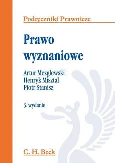 Prawo wyznaniowe - Outlet - Artur Mezglewski, Henryk Misztal, Piotr Stanisz