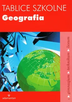Tablice szkolne Geografia - Witold Mizerski, Jadwiga Żukowska, Jan Żukowski