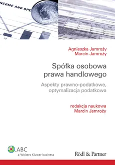 Spółka osobowa prawa handlowego - Agnieszka Jamroży, Marcin Jamroży