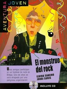 El Monstruo Del Rock z płytą CD - Outlet - Elvira Sancho, Jordi Suris