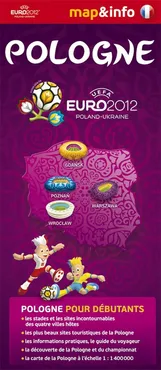 Pologne Polska Euro 2012 mapa i miniprzewodnik