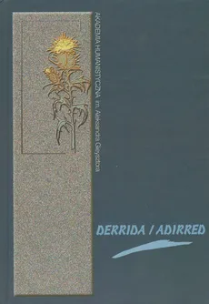 Derrida / Adirred - Łukasz Wróbel, Danuta Ulicka