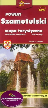 Powiat Szamotulski mapa turystyczna
