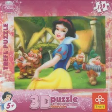 Puzzle 3D 120 Disney księżniczki Wesoła orkiestra