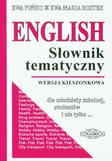 English Słownik tematyczny wersja kieszonkowa - Outlet - Ewa Puńko, Rostek Ewa Maria