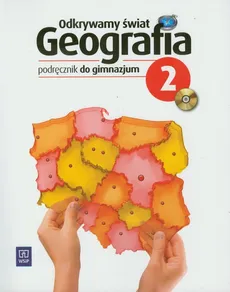 Odkrywamy świat 2 Geografia Podręcznik z płytą CD - Outlet - Marek Więckowski