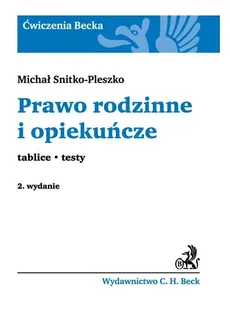 Prawo rodzinne i opiekuńcze - Outlet - Michał Snitko-Pleszko