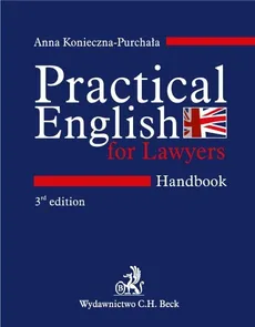 Practical English for Lawyers Handbook Język angielski dla prawników - Outlet - Anna Konieczna-Purchała