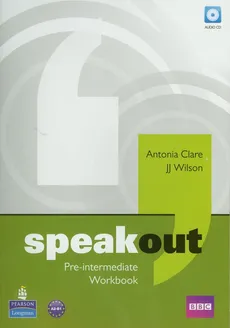 Speakout Pre-Intermediate Workbook + CD - Outlet - Antonia Clare, JJ Wilson