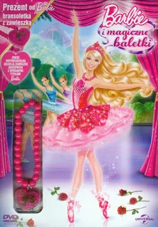 Barbie i magiczne baletki + bransoletka z zawieszką