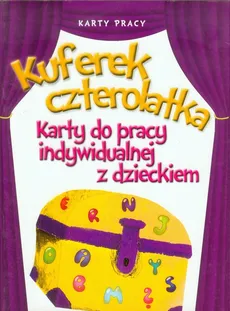 Kuferek Czterolatka Karty do pracy indywidualnej z dzieckiem - Krystyna Kamińska