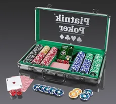 Piatnik Poker Alu-Case - 300 żetonów 14g - Outlet