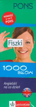 Pons Fiszki 1000 słów Angielski na co dzień