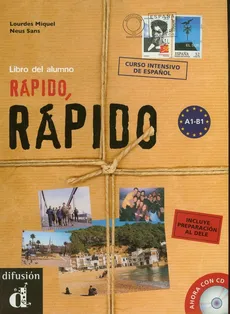 Rapido Rapido Podręcznik z płytą CD - Outlet - Lourdes Miquel, Neus Sans