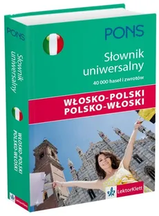 PONS Słownik uniwersalny włosko-polski polsko-włoski - Outlet