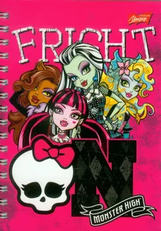 Notes spiralny A6 Monster High Fright