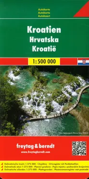Chorwacja mapa drogowa 1:500 000 - Outlet
