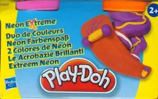 Play-Doh Ciastolina 2 tuby neonowe