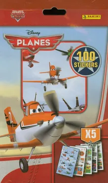 Naklejki Planes 100 sztuk