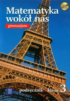 Matematyka wokół nas 3 Podręcznik z płytą CD - Outlet - Anna Drążek, Ewa Duvnjak, Ewa Kokiernak-Jurkiewicz
