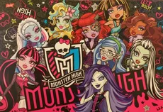 Podkład szkolny obustronny na biurko Monster High