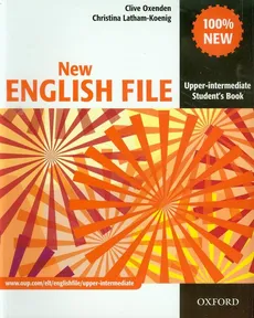 New English File Upper intermediate Student's Book - Outlet - Christina Latham-Koenig, Clive Oxenden