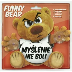 Funny Bear Myślenie Nie Boli
