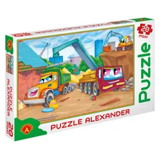 Puzzle 20 Maxi Maszyny budowlane