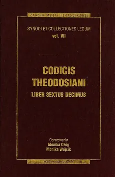 Codicis Theodosiani - Monika Ożóg, Monika Wójcik