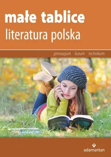 Małe tablice Literatura polska - Outlet