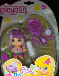 Pinypon Laleczka z włosami fioletowa