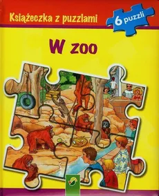 W zoo Książeczka z puzzlami