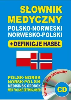 Słownik medyczny polsko-norweski + definicje haseł + CD (słownik elektroniczny) - Dawid Gut, Aleksandra Lemańska, Joanna Majewska