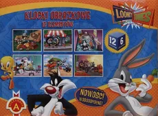 Looney Tunes Klocki obrazkowe 12 elementów
