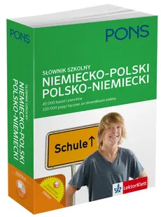 Słownik szkolny niemiecko-polski polsko-niemiecki 45 000 haseł i zwrotów