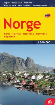 Norwegia mapa 1:1 200 000