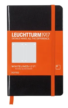 Notes Leuchtturm Whitelines Link Notebook Pocket kropki