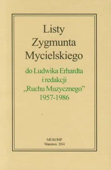 Listy Zygmunta Mycielskiego