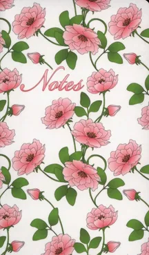 Notes bloczkowy ND 104 z długopisem Kwiaty